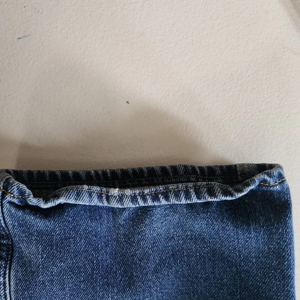 Hollister Mens 29x28.5 Button Fly Straight Leg Denim Jeans